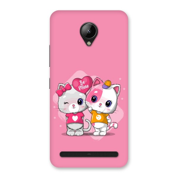 Cute Be Mine Back Case for Lenovo C2