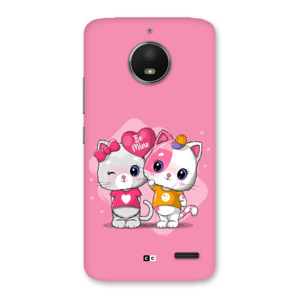 Cute Be Mine Back Case for Moto E4