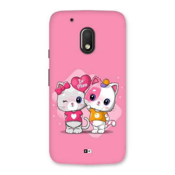 Cute Be Mine Back Case for Moto G4 Play