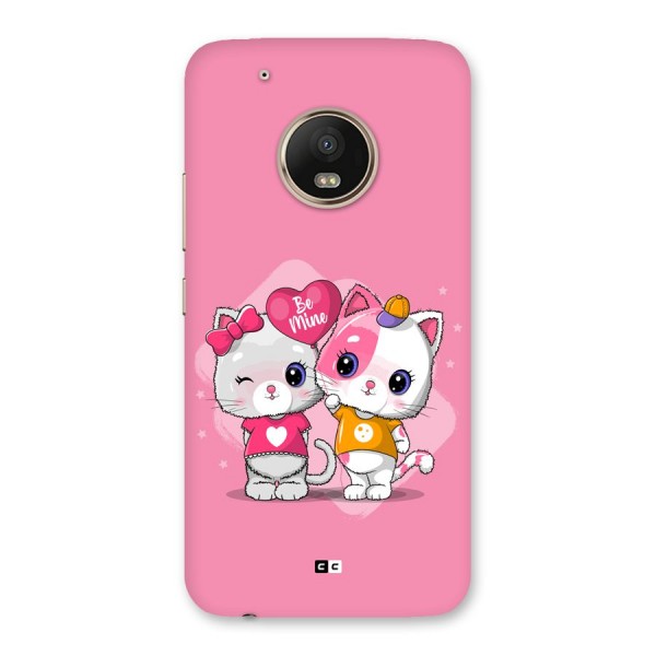 Cute Be Mine Back Case for Moto G5 Plus