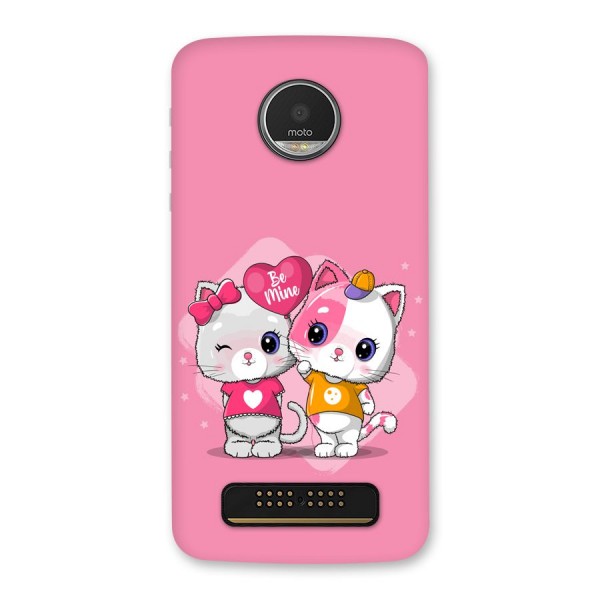 Cute Be Mine Back Case for Moto Z Play