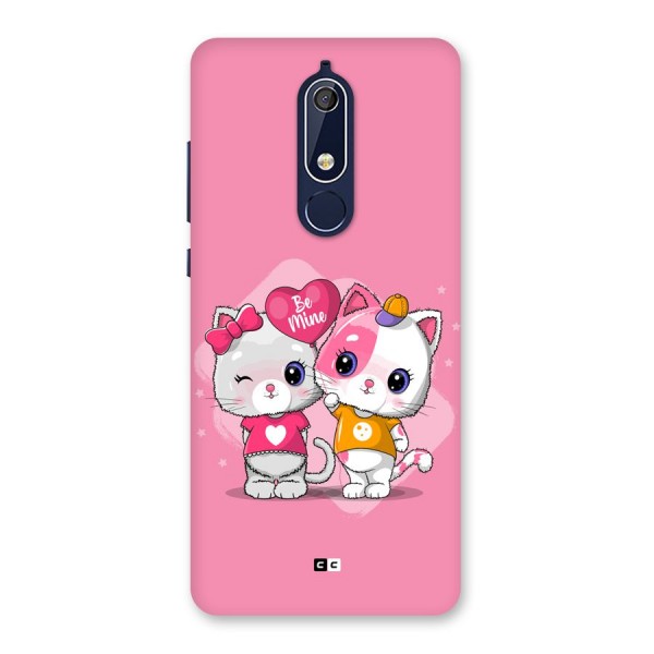 Cute Be Mine Back Case for Nokia 5.1