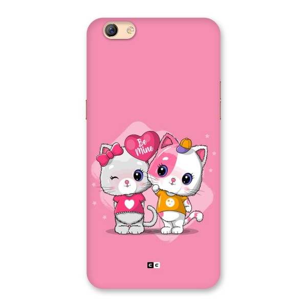 Cute Be Mine Back Case for Oppo F3 Plus
