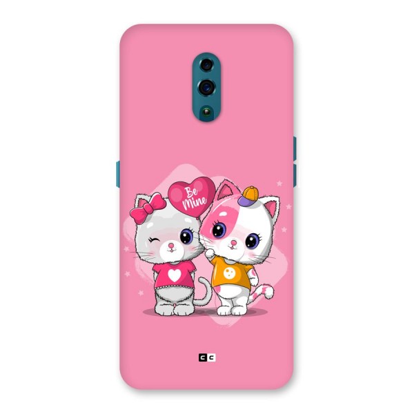 Cute Be Mine Back Case for Oppo Reno