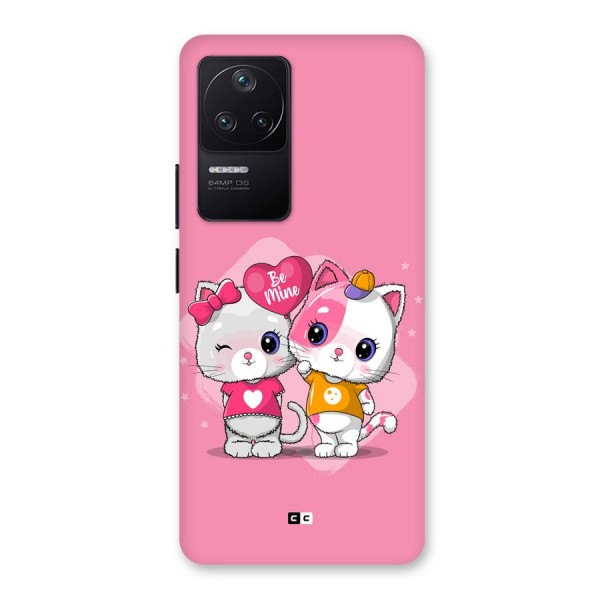 Cute Be Mine Back Case for Poco F4 5G