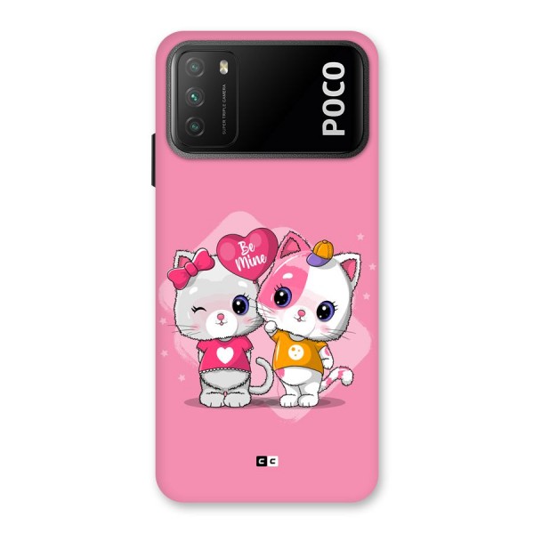 Cute Be Mine Back Case for Poco M3