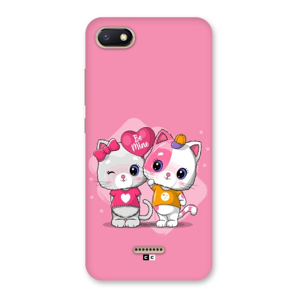 Cute Be Mine Back Case for Redmi 6A