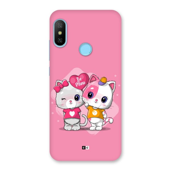 Cute Be Mine Back Case for Redmi 6 Pro