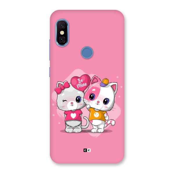 Cute Be Mine Back Case for Redmi Note 6 Pro