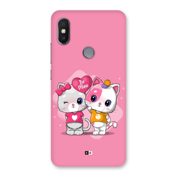 Cute Be Mine Back Case for Redmi Y2