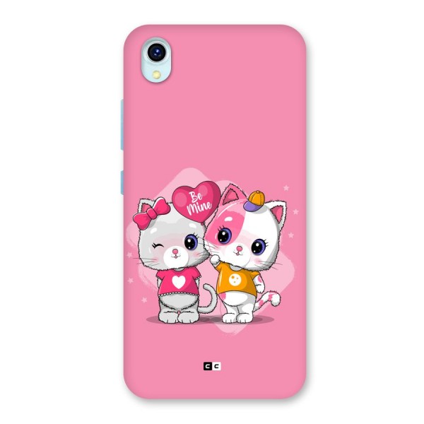 Cute Be Mine Back Case for Vivo Y1s