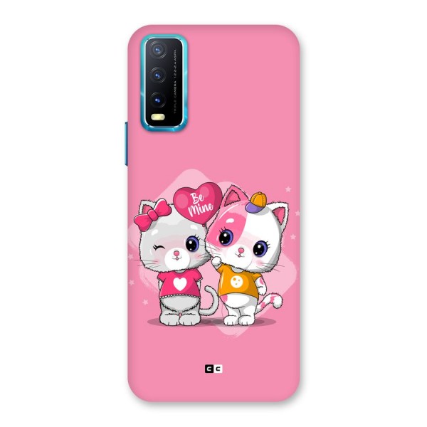 Cute Be Mine Back Case for Vivo Y20A