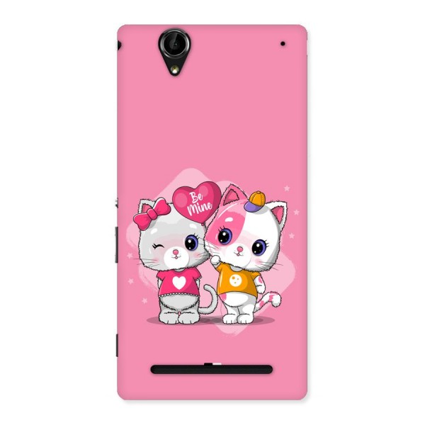 Cute Be Mine Back Case for Xperia T2
