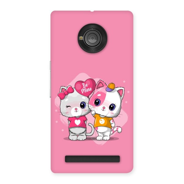 Cute Be Mine Back Case for Yuphoria