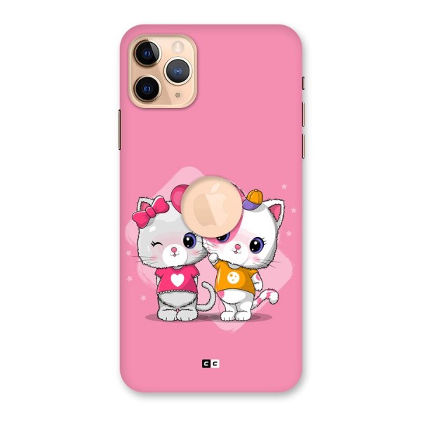Cute Be Mine Back Case for iPhone 11 Pro Max Logo Cut