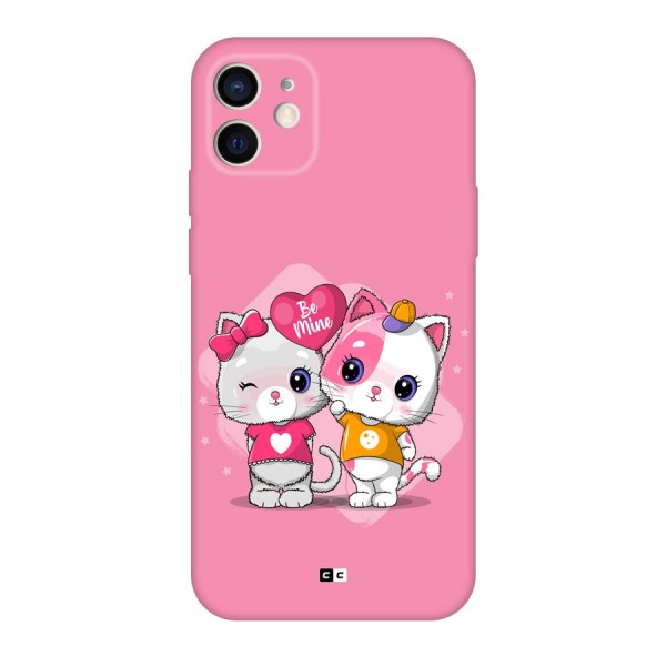 Cute Be Mine Back Case for iPhone 12