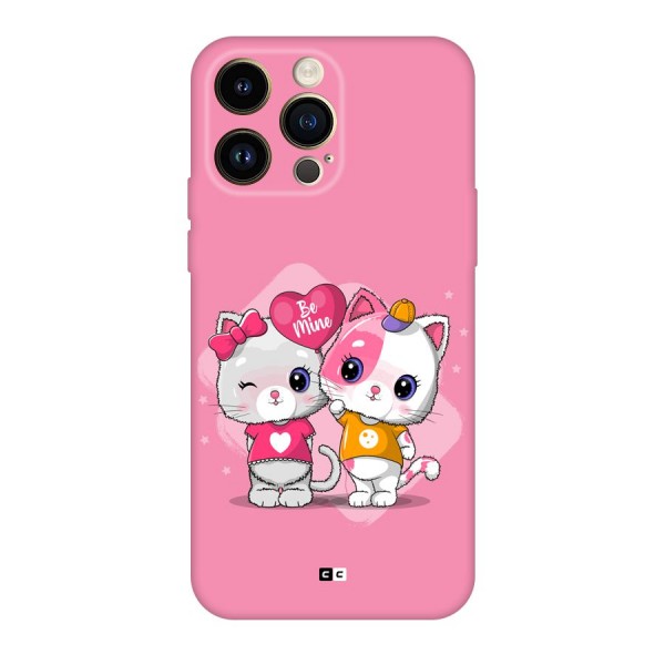 Cute Be Mine Back Case for iPhone 14 Pro Max