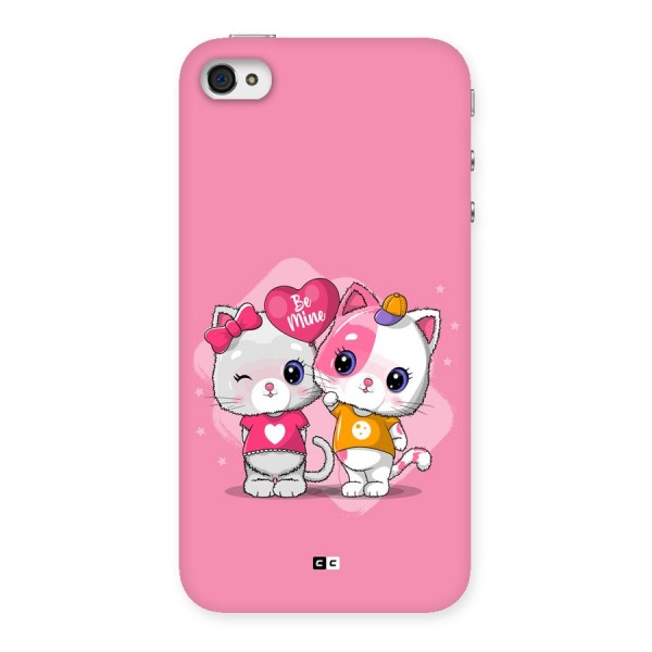 Cute Be Mine Back Case for iPhone 4 4s