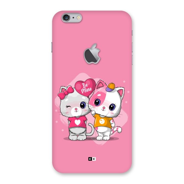 Cute Be Mine Back Case for iPhone 6 Plus 6S Plus Logo Cut