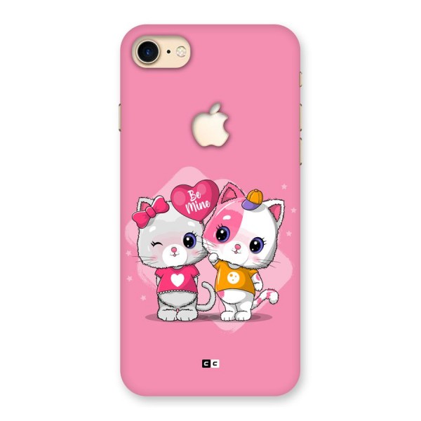 Cute Be Mine Back Case for iPhone 7 Apple Cut