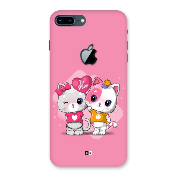 Cute Be Mine Back Case for iPhone 7 Plus Apple Cut