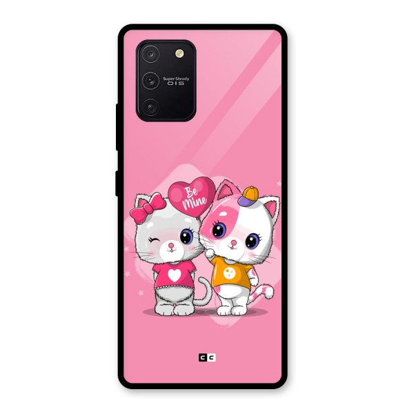 Cute Be Mine Glass Back Case for Galaxy S10 Lite