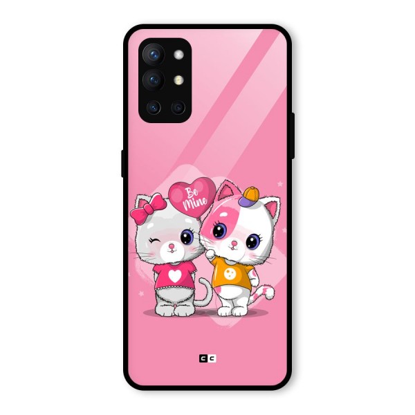 Cute Be Mine Glass Back Case for OnePlus 9R