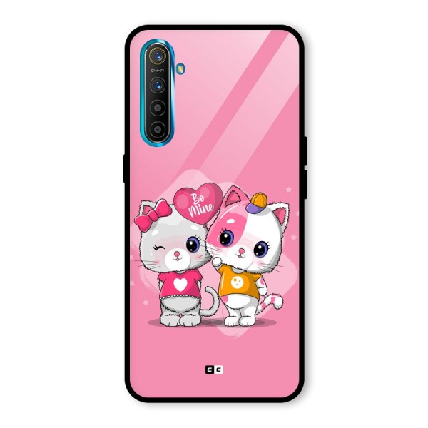 Cute Be Mine Glass Back Case for Realme X2