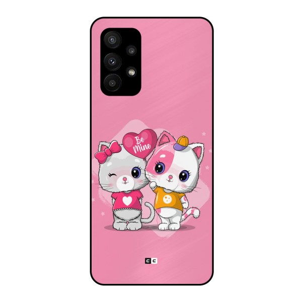 Cute Be Mine Metal Back Case for Galaxy A23