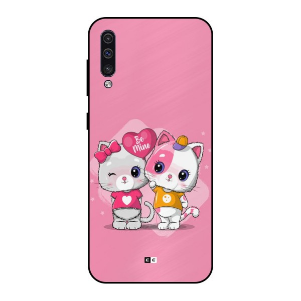 Cute Be Mine Metal Back Case for Galaxy A30s