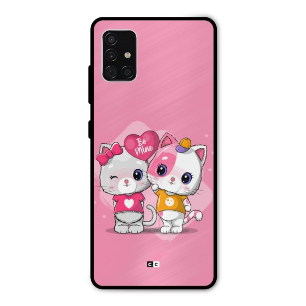 Cute Be Mine Metal Back Case for Galaxy A51