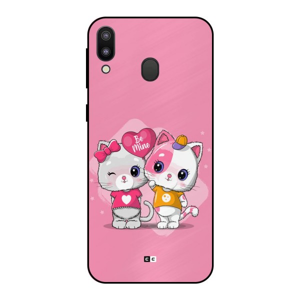 Cute Be Mine Metal Back Case for Galaxy M20