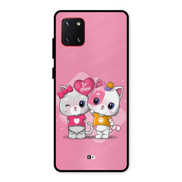 Cute Be Mine Metal Back Case for Galaxy Note 10 Lite