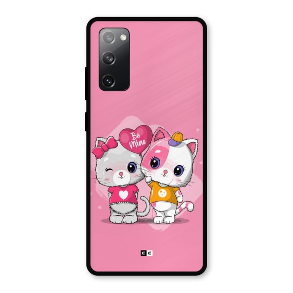 Cute Be Mine Metal Back Case for Galaxy S20 FE 5G
