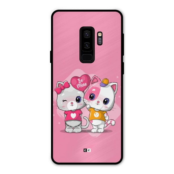 Cute Be Mine Metal Back Case for Galaxy S9 Plus
