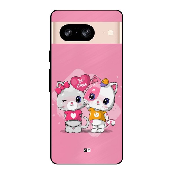 Cute Be Mine Metal Back Case for Google Pixel 8