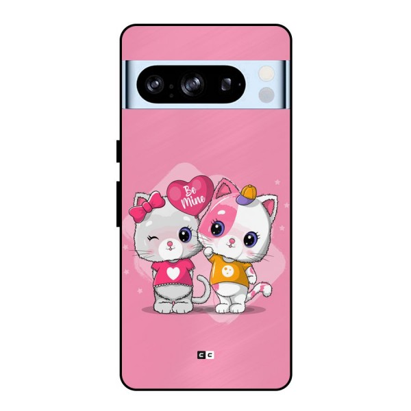 Cute Be Mine Metal Back Case for Google Pixel 8 Pro