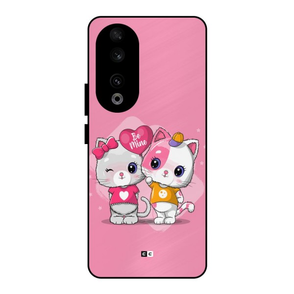 Cute Be Mine Metal Back Case for Honor 90