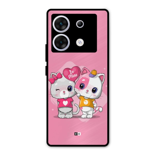 Cute Be Mine Metal Back Case for Infinix Zero 30 5G