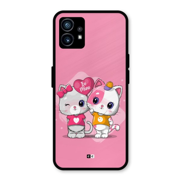 Cute Be Mine Metal Back Case for Nothing Phone 1