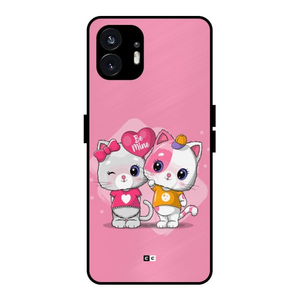 Cute Be Mine Metal Back Case for Nothing Phone 2