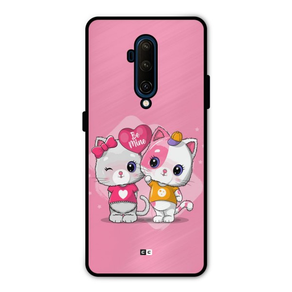 Cute Be Mine Metal Back Case for OnePlus 7T Pro