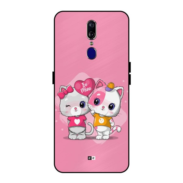 Cute Be Mine Metal Back Case for Oppo F11
