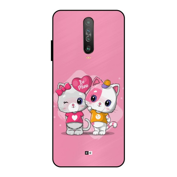 Cute Be Mine Metal Back Case for Poco X2