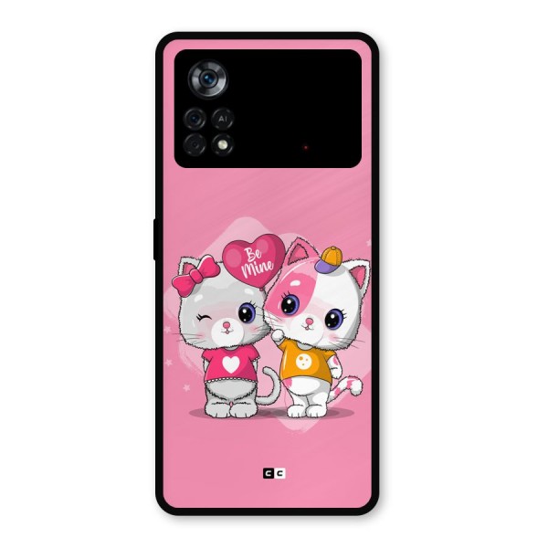 Cute Be Mine Metal Back Case for Poco X4 Pro 5G