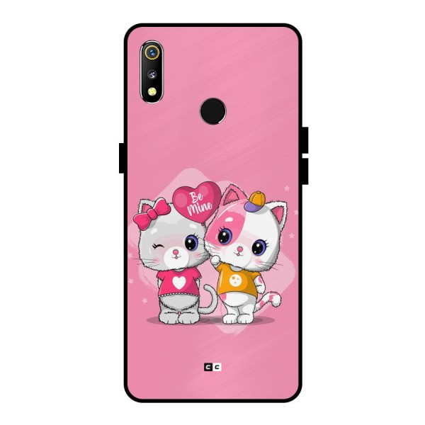 Cute Be Mine Metal Back Case for Realme 3