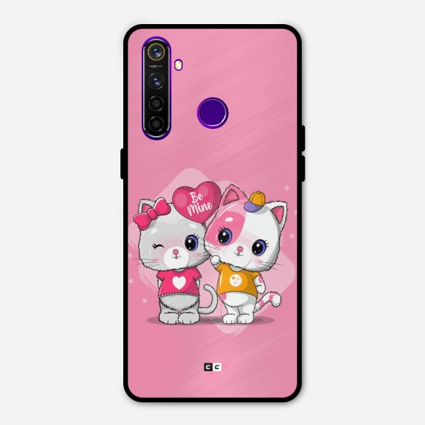 Cute Be Mine Metal Back Case for Realme 5 Pro