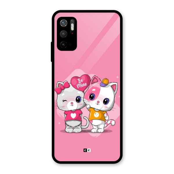 Cute Be Mine Metal Back Case for Redmi Note 10T 5G