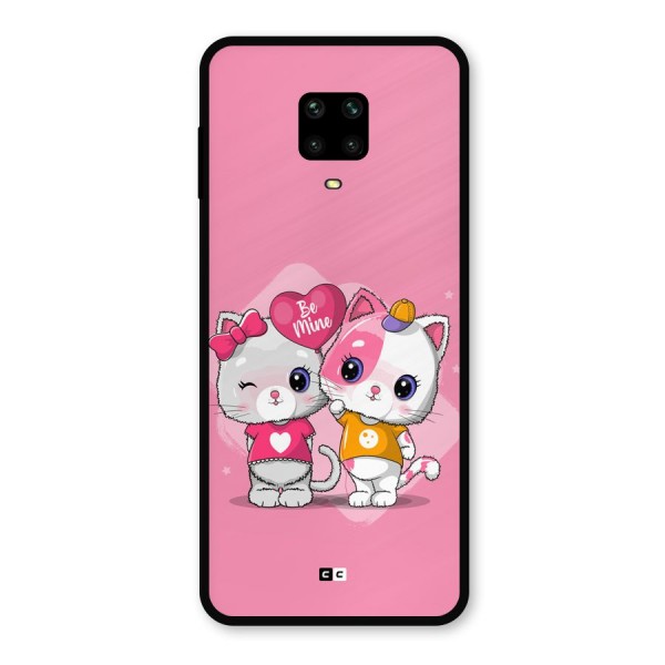 Cute Be Mine Metal Back Case for Redmi Note 9 Pro Max