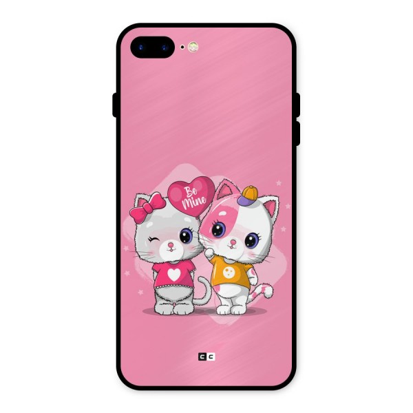 Cute Be Mine Metal Back Case for iPhone 7 Plus